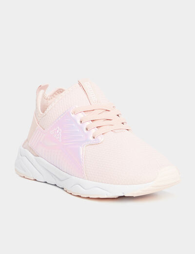 Runnings à lacets Kappa San Puerto vieux rose fille