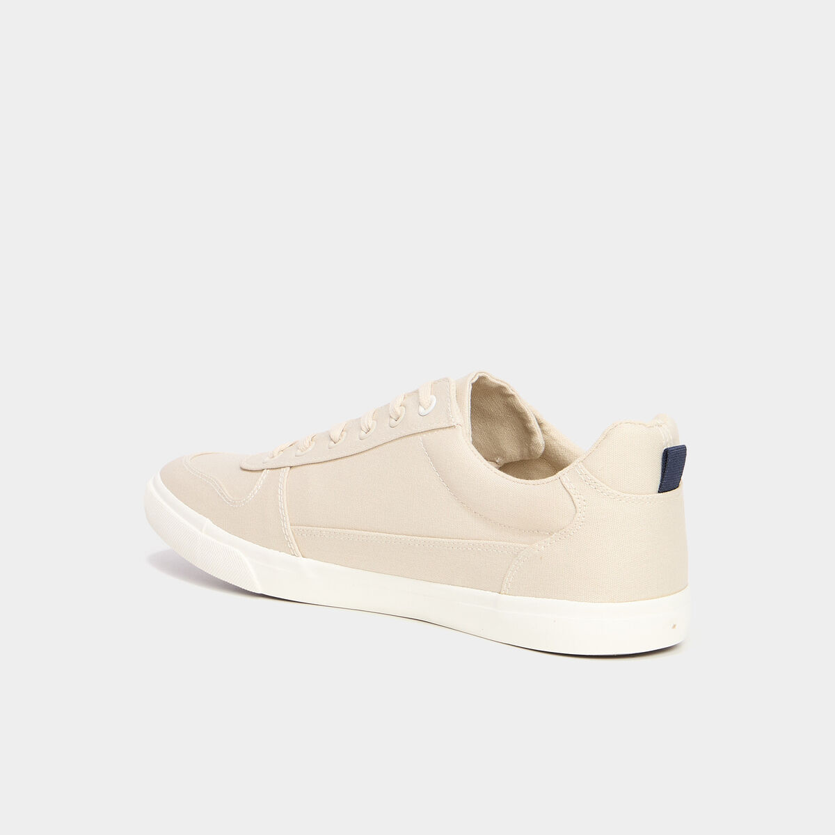 Tennis basses &agrave; lacets sable homme