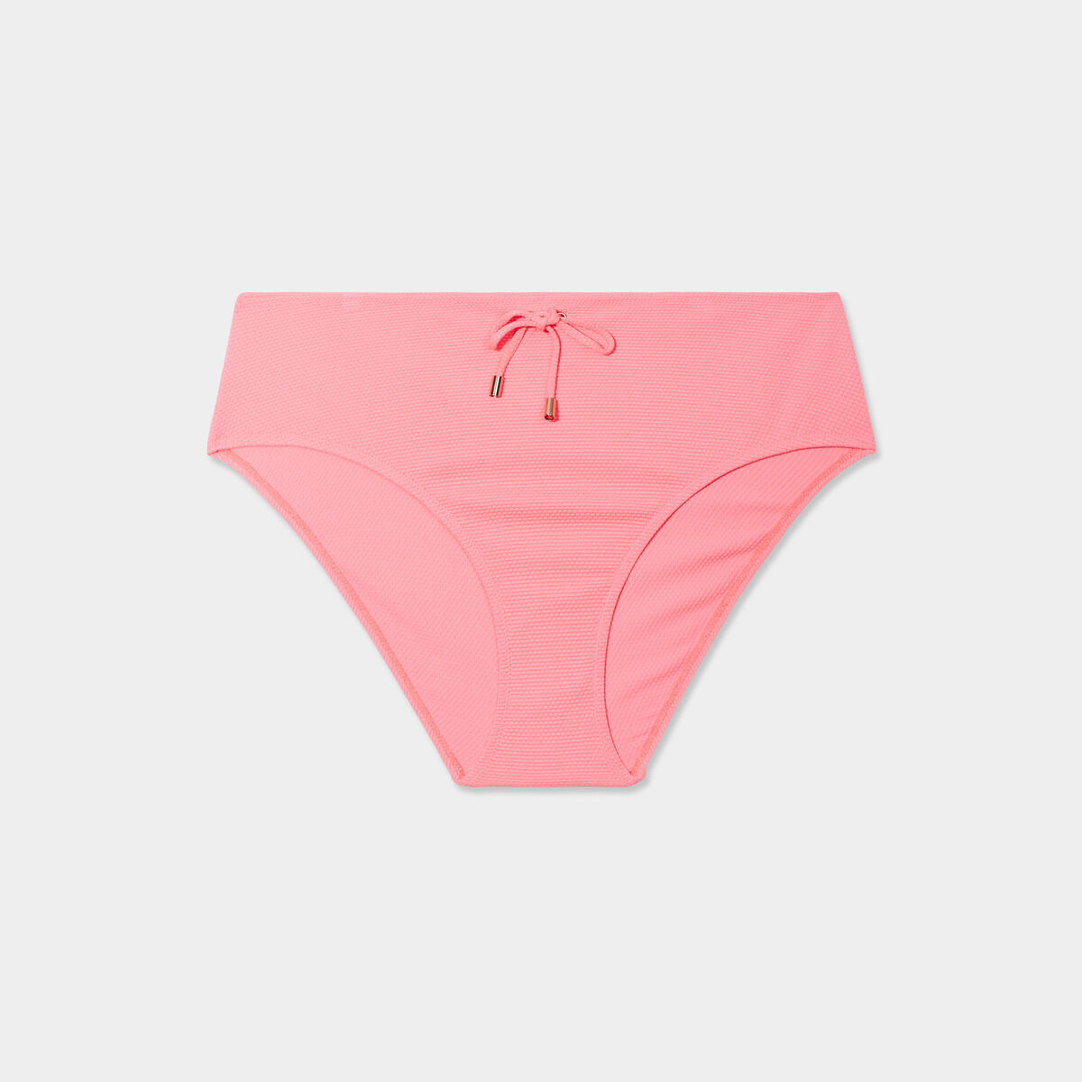 Bas de maillot de bain orange corail femme grande taille