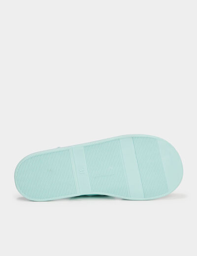Sandales brides noeuds Wamea Beach bleu fille