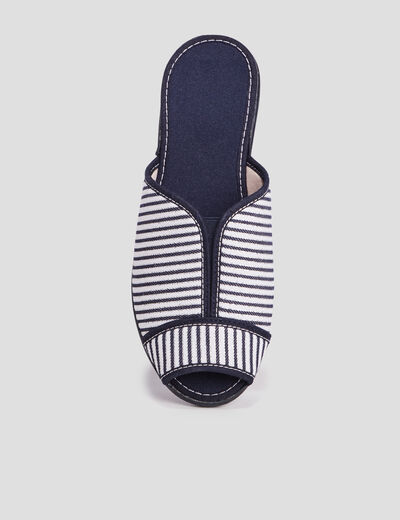 Chaussons mules multicolore femme