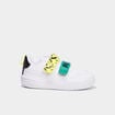 Tennis basses à scratchs Puma blanc bébé garçon