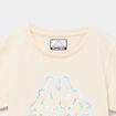 T-shirt &agrave; manches courtes coton Kappa creme fille