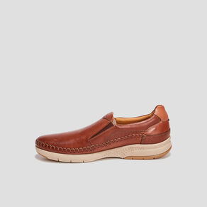 Mocassins Walking Confort marron homme