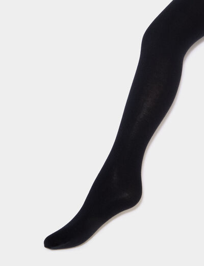 Collants opaques noir femme