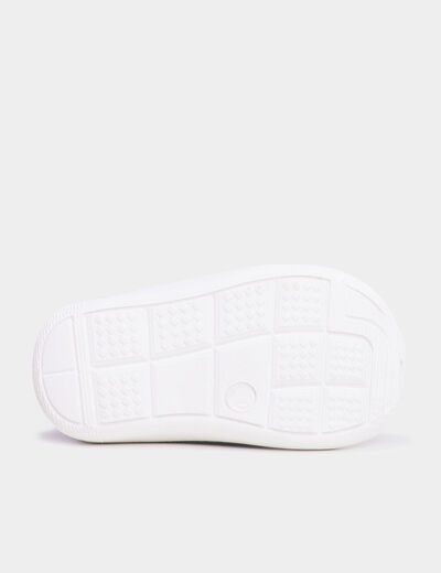 Chaussons aspect tricot bleu marine bébé garçon