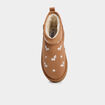Boots fourr&eacute;es brod&eacute;es sable fille