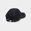 Casquette coton noir homme