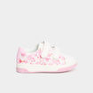 Tennis basses &agrave; scratchs multicolore b&eacute;b&eacute; fille