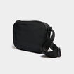 Sac arrondi en bandoulière noir femme