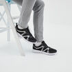 Baskets running à lacets noir homme