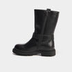 Bottes avec boucles noir fille