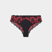 Culotte avec dentelle rouge femme grande taille