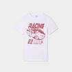 T-shirt col rond manches courtes coton blanc garçon