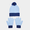 Ensemble bonnet et gants Stitch bleu fille