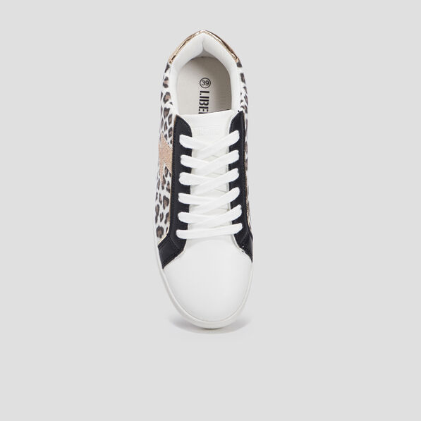 tennis a lacets liberto noir femme Tennis à lacets Liberto noir femme