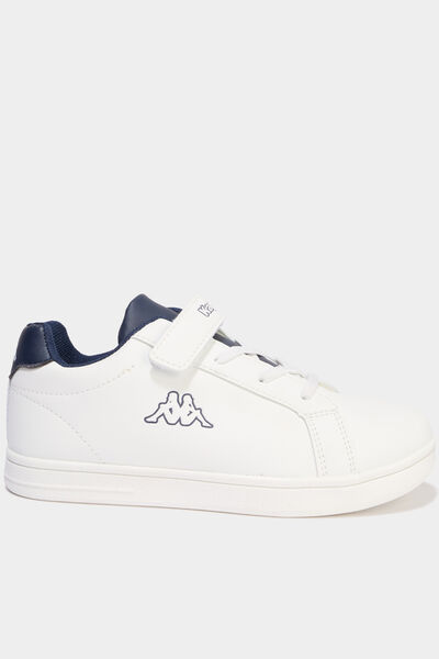 Tennis basses &agrave; scratchs Kappa ADENIS EV bleu gar&ccedil;on