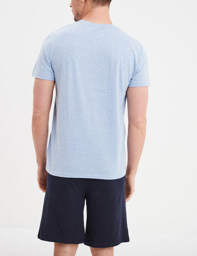 Ensemble pyjama Volkswagen bleu gris homme