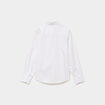 Chemise droite &agrave; manches longues blanc gar&ccedil;on