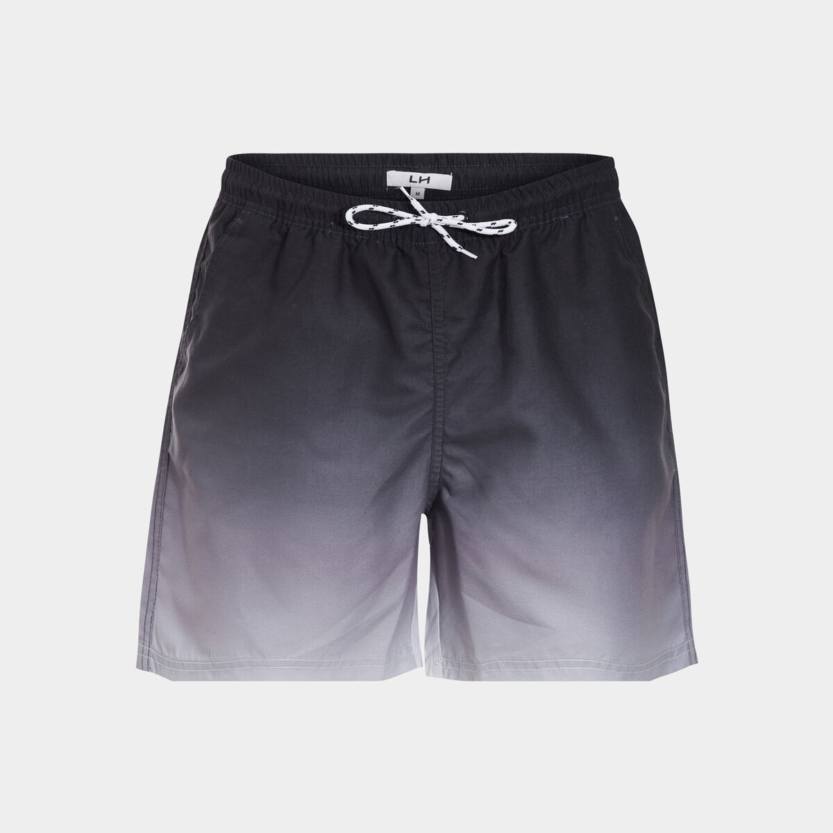 Short de bain à coulisse noir homme