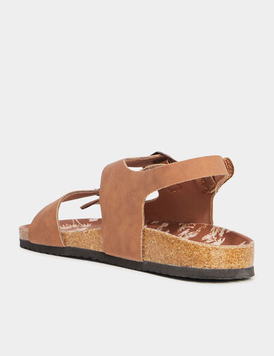 Sandales marron clair garçon