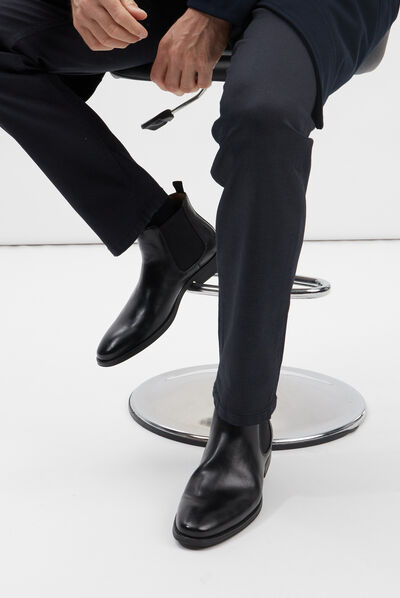 Bottines chelsea noir homme