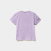T-shirt manches courtes coton Stitch parme fille