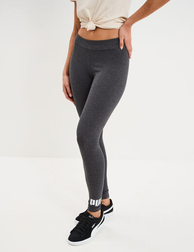 Legging de sport taille haute Puma gris argent femme