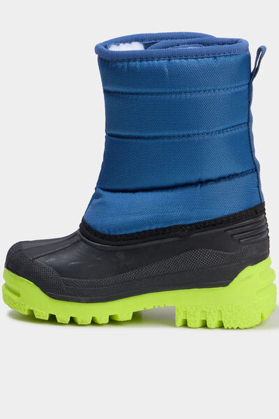 Bottes de neige fourr&eacute;es bleu marine b&eacute;b&eacute; gar&ccedil;on