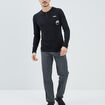 Ensemble pyjama 2 pièces noir homme
