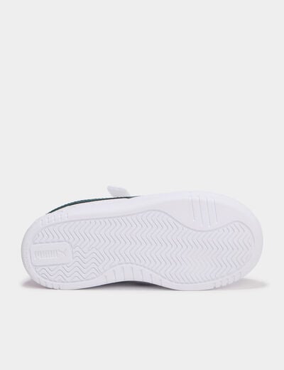 Baskets &agrave; scratchs Caven III Puma vert &eacute;meraude gar&ccedil;on