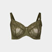 Soutien-gorge emboîtant dentelle Ivory vert kaki femme grande taille