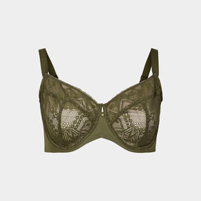 soutien gorge emboitant dentelle ivory vert kaki femmegt Soutien-gorge emboîtant dentelle Ivory vert kaki femme grande taille
