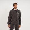 Sweat zipp&eacute; molletonn&eacute; &agrave; capuche UFC noir homme