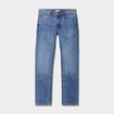 Jeans straight denim 5 poches denim double stone homme