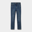 Jeans slim taille haute denim dirty femme