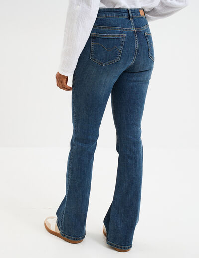 Jeans flare 5 poches Creeks denim dirty femme