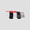 Lot 5 paires chaussettes multicolore fille