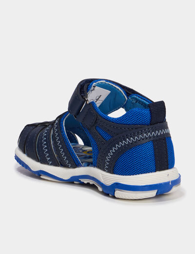 Sandales Pat Patrouille bleu marine b&eacute;b&eacute; gar&ccedil;on