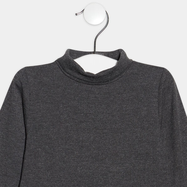 t shirt manches longues gris fonce bebeg T-shirt manches longues gris foncé bébé garçon