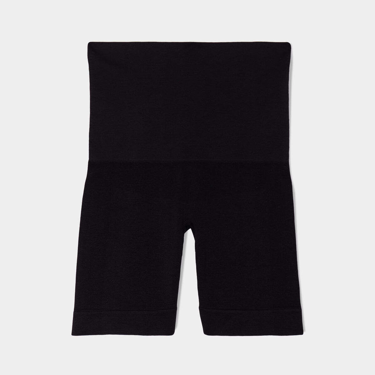 Short cycliste gainant sans couture noir femme
