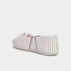 Chaussons ballerines gris fille