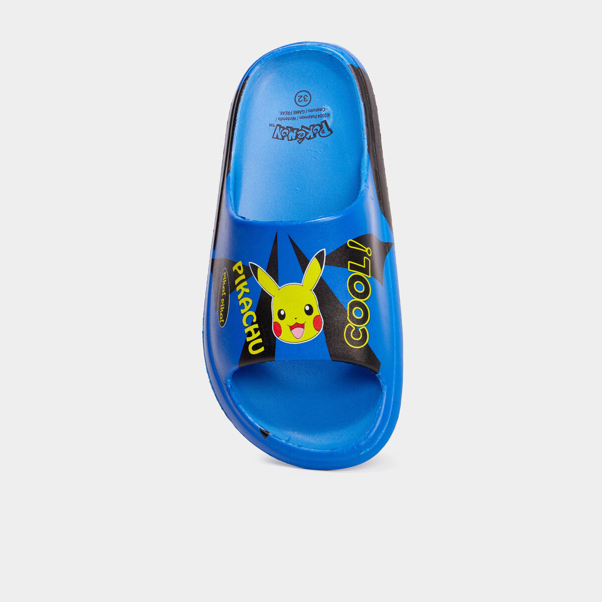 Claquettes Pok&eacute;mon Pikachu bleu gar&ccedil;on
