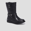 Bottes avec boucles noir fille