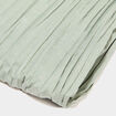 Foulard aspect froissé vert femme