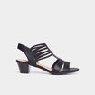 Sandales à talons Confortissimo noir femme