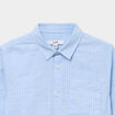 Chemise manches longues coton bleu ciel gar&ccedil;on