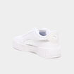 Tennis basses &agrave; lacets Carina 3.0 Puma gris argent femme