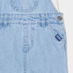 Ensemble 2 pi&egrave;ces salopette jean Creeks denim bleach b&eacute;b&eacute; gar&ccedil;on
