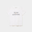 T-shirt EVJF oversize coton blanc femme